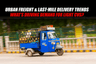 Urban Freight and Last-Mile Delivery Trends – What’s Driving Demand for Light CVs?