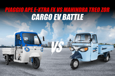Piaggio Ape E-Xtra FX vs Mahindra Treo Zor: Cargo EV Battle