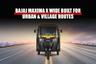 Bajaj Maxima X Wide Rickshaw for Urban and Village Routes