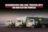 Decarbonizing Long-Haul Trucking with LNG and Electric Vehicles