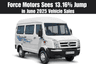 Force Motors Sees 13.16% Jump in June 2025 Vehicle Sales