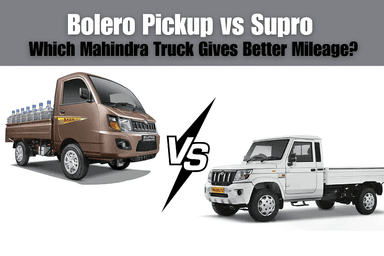 Bolero Pickup vs Supro – Which Mahindra Truck Gives Better Mileage?