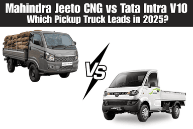 Mahindra Jeeto CNG vs Tata Intra V10: Which Pickup Truck Leads in 2025?