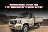 Mahindra Pickup 1.7 Price 2025: A Full Breakdown of the Bolero Maxx HD