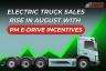 Electric Truck Sales Rise In August With Pm E-Drive Incentives