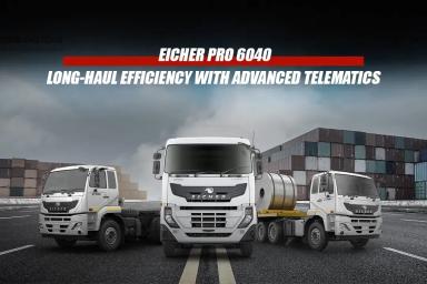 Eicher Pro 6040 – Long-Haul Efficiency with Advanced Telematics
