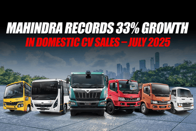 Mahindra Records 33% Growth in Domestic CV Sales – July 2025
