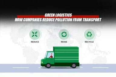 Green Logistics: How Companies Reduce Pollution from Transport