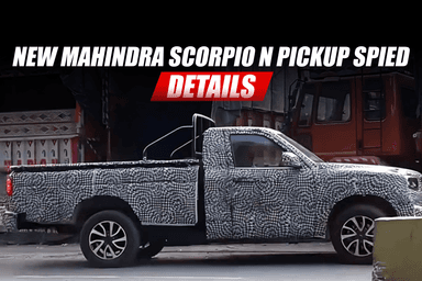 New Mahindra Scorpio N Pickup Spied: Details