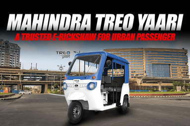Mahindra Treo Yaari: A Trusted E-Rickshaw for Urban Passengers