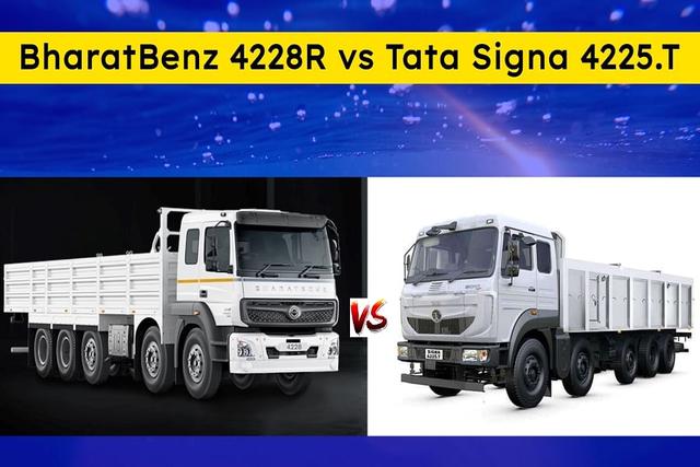 BharatBenz 4228R vs Tata Signa 4225.T Spec Comparison