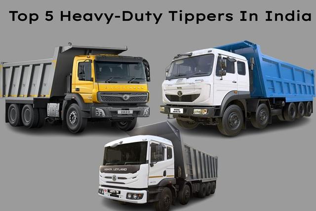 Check Out Top 5 Heavy-Duty Tippers In India