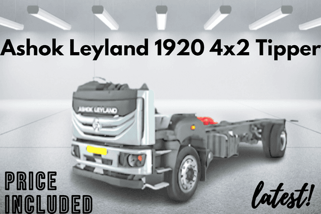 अशोक लेलैंड 1920- 4x2 टिपर ट्रक का विवरण