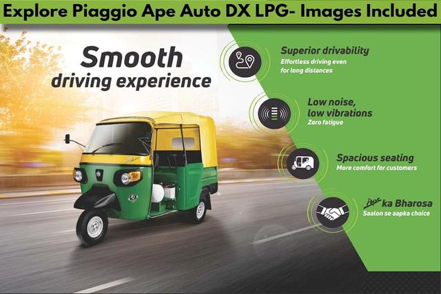 Piaggio Ape Auto DX LPG With Best-In-Class Mileage, Improved Gradeability And Lower NVH: Everything You Need To Know- Images Included