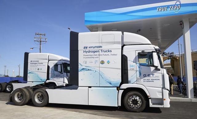 Hyundai begins supplies of hydrogen fuel cell trucks in North America
