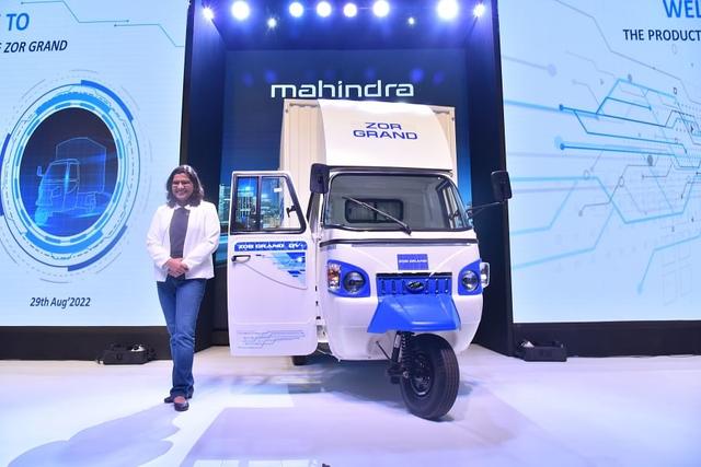 Mahindra Launches Zor Grand Electric Three Wheeler In India