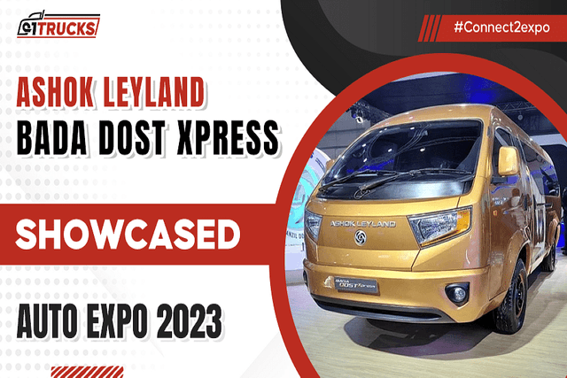 Ashok Leyland Bada Dost Van Showcased At Auto Expo 2023