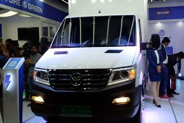 JEM Showcases Tez And EV Star CC Trucks At Auto Expo 2023