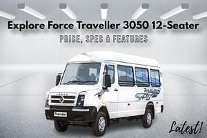 Force Traveller 3050: Tempo Traveller With Mercedes-Derived Powertrain,  Twin Blower AC And 12-Seater Configuration- Latest Details