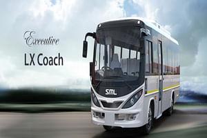 SML Isuzu (Swaraj Mazda) Executive LX Coach Bus: कीमत/ प्राइस फिचर्स और माइलेज सहित अन्य जानकारी