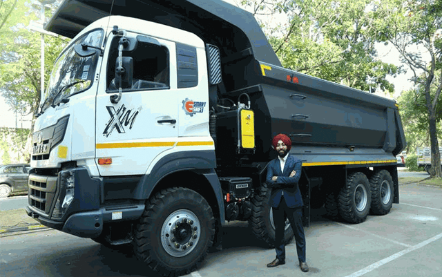 Eicher launches Pro 8035XM tipper for mining applications