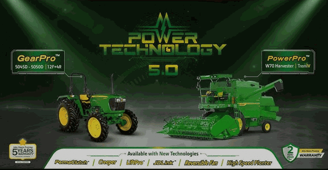 John Deere launches power and technology 5.0
