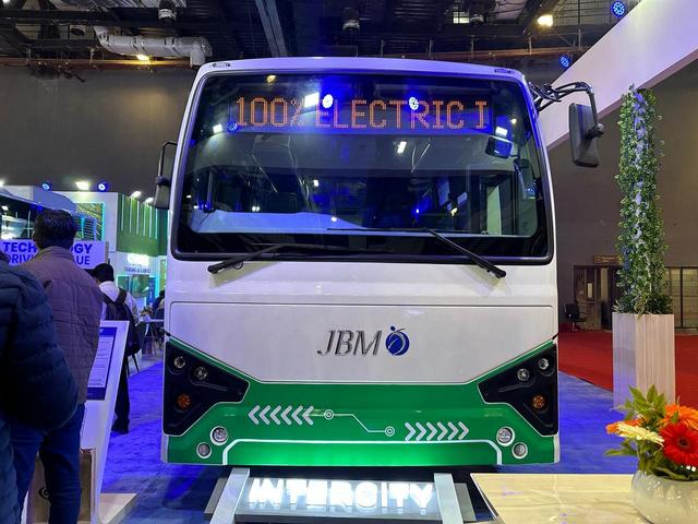 Revolutionizing Public Transportation: The JBM Electric Bus at Bharat Mobility Expo 2024