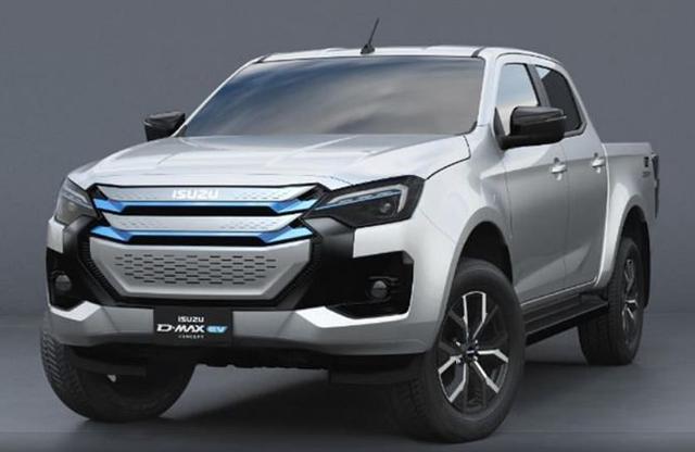 Isuzu unveils electric D-Max pick-up truck