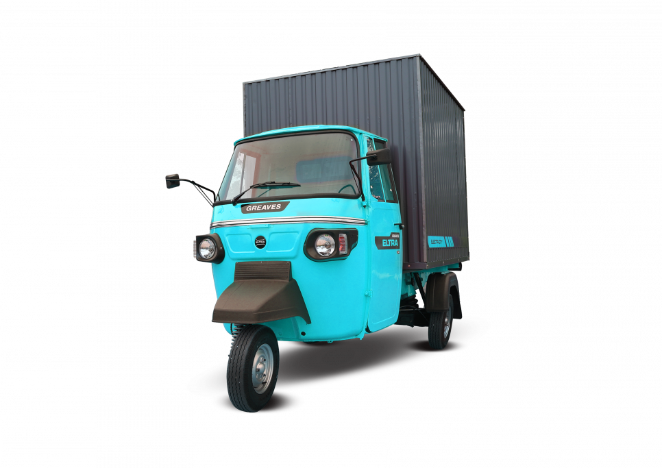 Greaves Electric Mobility Eltra cargo three-wheeler