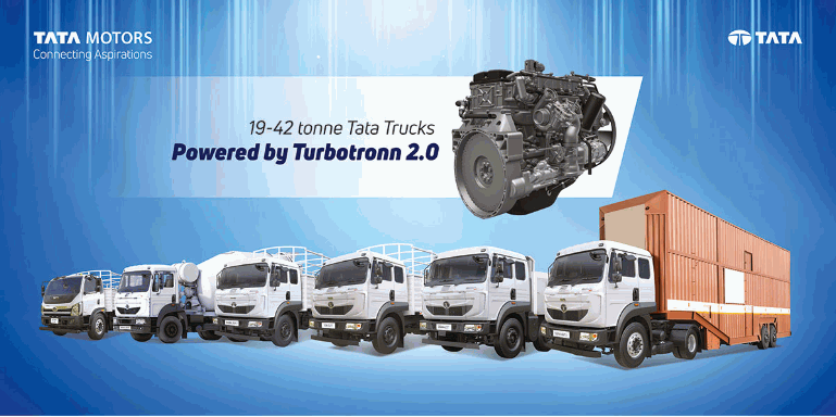 Tata Motors introduces Turbotronn 2.0 to power Tata trucks in the 19-42 tonne range