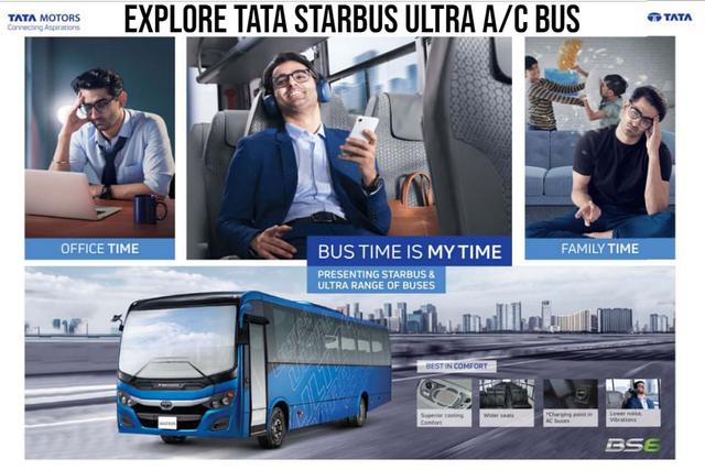Tata Starbus Ultra 34 + D AC LPO 7.5/44 Bus With Modular Design, New Gen Engine With Increased Power And Top-Class Features- All You Need To Know